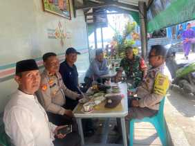 Jumat Curhat, Masyarakat Keluhkan Ekonomi Menurun dan Sembako yang Mahal ke Kapolsek Tanah Merah