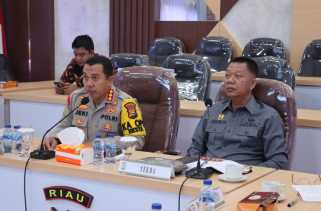 Pemilu Semakin Dekat, Kapolresta Pekanbaru Koordinasi dengan Penyelenggara