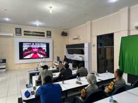 Rapat Koordinasi Pengamanan Rapat Pleno Tingkat Provinsi dalam Operasi Mantap Praja Lancang Kuning