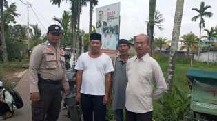 Polsek Tembilahan Sosialisasikan Pemilu 2024 dan Upayakan Situasi Aman di Kelurahan Sungai Perak