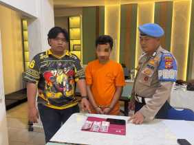 Polsek Tambusai Utara Ringkus Pengedar Sabu di Rokan Hulu