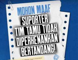 PSPS Riau Hadapi Semen Padang, Suporter Tim Tamu Dilarang Hadir