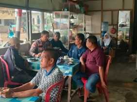 Aipda Haryono Ajak Warga Desa Sungai Luar Dukung Pilkada 2024 Aman dan Tertib