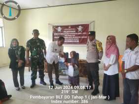 Penyaluran BLT Dana Desa di Kampung Baru Koto Rampung, 21 Keluarga Terima Manfaat