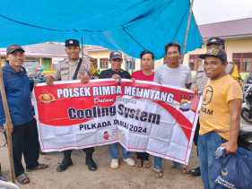 Kapolsek Rimba Melintang Ajak Warga Ciptakan Pilkada Sejuk dan Damai di Rokan Hilir Menjelang 27 November 2024