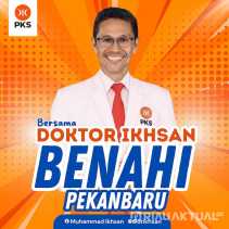 DPD PKS Pekanbaru Resmi Usung Dr. Ikhsan sebagai Calon Wali Kota di Pilwako