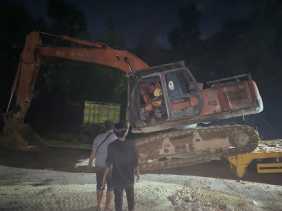 Tak Kantongi Izin, Dua Penambang Tanah Timbun Diamankan Polda Riau