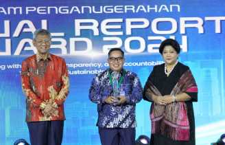 Jamkrindo Raih Juara 1 ARA 2024 Kategori BUMN Non-Publik Keuangan