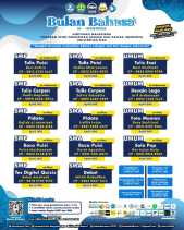 Bulan Bahasa 2023 oleh HimaProdi PBSI Universitas Riau 'Bangkit dan Lestarikan Bahasa'