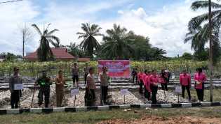 Polsek Bangko Pusako Gelar Zoom Meeting Launching Program Pekarangan Pangan Lestari