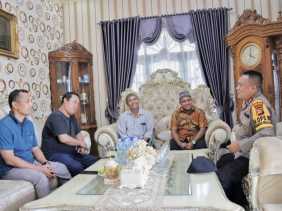 Kapolres Rokan Hilir Silaturahmi dengan Tokoh Masyarakat untuk Jaga Kamtibmas Jelang Pilkada 2024