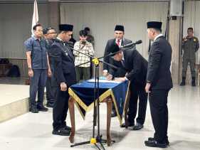 Wako Agung Lantik Pejabat Eselon III, Firman Hadi Jabat Kabag Umum