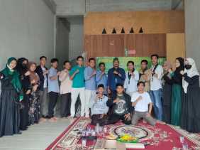 Peringati Milad Ke-75, HMI Rohul Gelar Doa Bersama