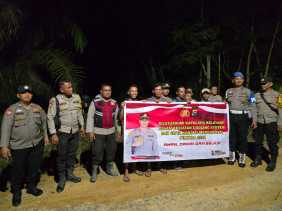 Ronda Malam Kapolsek Kelayang Ajak Warga Jangan Golput