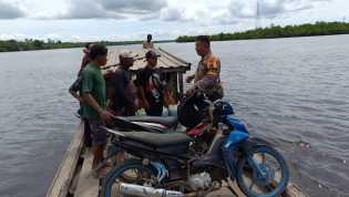Polsek Rupat Utara Terus Gaungkan Cooling System untuk Pemilu Damai di Wilayah Suku Akit