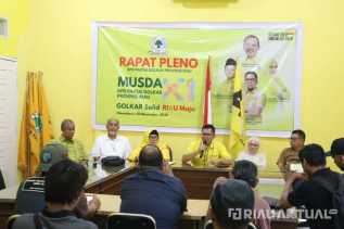Meski Belum ada yang Mendaftar, Musda Golkar akan Tetap Digelar Besok