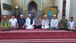 Subuh Berjamaah, Polsek Pekanbaru Kota Ajak Warga Jaga Kamtibmas