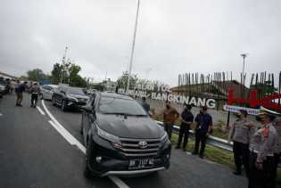 Hari Pertama Fungsional 1.028 Kendaraan Gunakan Tol Pekanbaru-Bangkinang