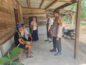 Polsek Siak Kecil Apresiasi Masyarakat atas Partisipasi dalam Menjaga Kamtibmas Selama Pilkada