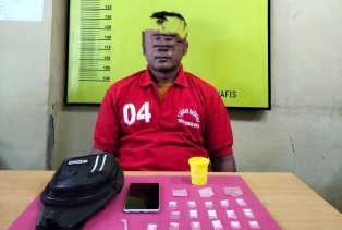 Miliki Sabu Sekitar 3,17 Gram, Pria Ini Diringkus Personil Sat Resnarkoba Polres Rohul 