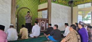 Kapolsek Siak Hulu Imbau Warga Tak Terpancing Isu Hoax Jelang Pemilu