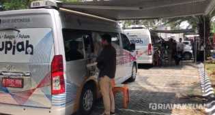 Jelang Lebaran, Warga Pekanbaru Antusias Tukar Uang Pecahan Kecil