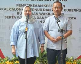 Hari Kedua Jalani Pemeriksaan Kesehatan, Kasmarni - Bagus Santoso Dalam Kondisi Prima