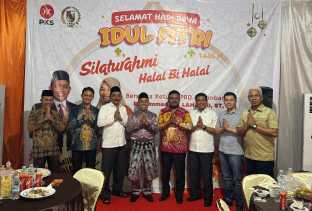 Ketua DPRD Pekanbaru Gelar Open House Halal Bihalal, Warga Padati Kediaman di Kampung Melayu