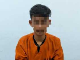 Polsek Kampar Tangkap Remaja Pengedar Sabu di Bukit Ranah