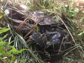 Oknum Pejabat Pemkab Kuansing Terlibat Lakalantas, Mobil Masuk Kebun Sawit, Pemotor Tewas