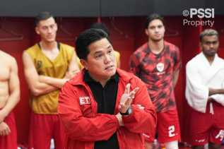 Ucapkan Permohonan Maaf, Erick Thohir Minta Timnas Indonesia Maksimalkan Lima Laga Sisa