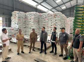 Polres Inhu Pastikan Stok Sembako Aman Jelang Ramadan, Siap Tindak Penyelewengan