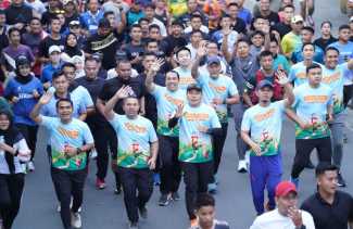 Karhutla Fun Run, Ide Irjen Herry Bikin Riau Dibanjiri Belasan Ribu Pelari