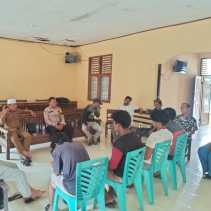 Bhabinkamtibmas Polsek Kabun Gelar Edukasi Cooling System untuk Pilkada 2024