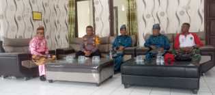 Kapolsek Tanah Putih Tanjung Melawan Ajak Tokoh Masyarakat Ciptakan Pilkada Damai di Rokan Hilir