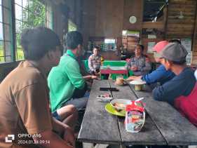 Polsek Keritang Gelar Cooling System dan Silaturahmi, Sosialisasikan Pemilu 2024