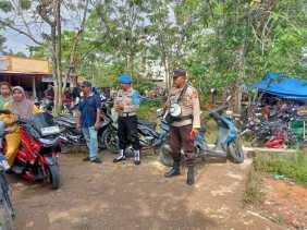 Gunakan Pengeras Suara, Polsek Rimba Melintang Imbau Masyarakat di Rohil Cegah Tindak Kejahatan