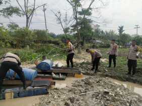 Polsek Kuantan Tengah Tindak Tegas Penambangan Emas Tanpa Izin di Desa Beringin Taluk