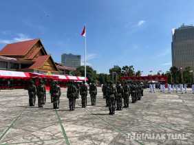 Upacara Peringatan HUT ke-80 Republik Indonesia di Riau Berlangsung Khidmat