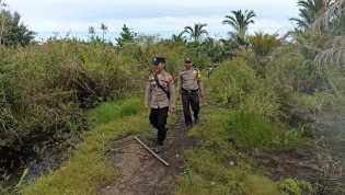 Kapolres Bengkalis Kerahkan Personel Patroli Karhutla