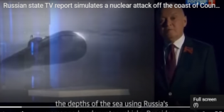 Televisi Rusia Tayangkan Simulasi Serangan Nuklir yang Hancurkan Inggris & Irlandia