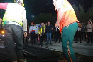 Wawako Pekanbaru Pastikan Perbaikan Jalan Rusak Digesa Hingga Lebaran Tahun ini