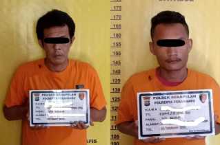 Terekam CCTV, Dua Pelaku Curanmor di Halaman Sekolah Ditangkap