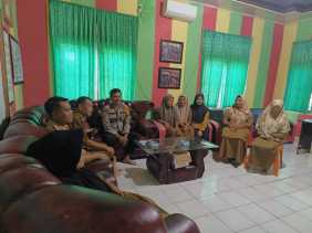 Bhabinkamtibmas Bonai Darussalam Sosialisasikan Pemilu Damai 2024