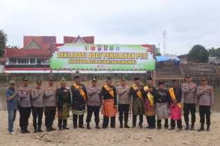 Deklarasi Adat Penolakan PETI Digelar di Kuansing, Kapolres: Jaga Sungai untuk Generasi Mendatang