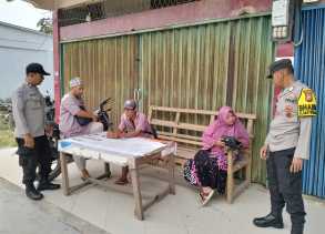 Polsek Langgam Patroli Cegah Kriminal Pasca Pilkada