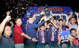 Rash FC Juarai Open Turnamen HPRS Cup VI di Rokan Hulu