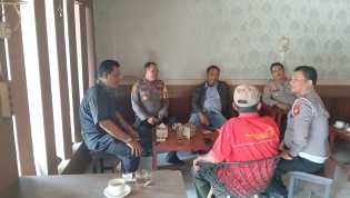 Kapolsek Pasir Penyu Gencar Ajak Tokoh Masyarakat Sosialisasi 