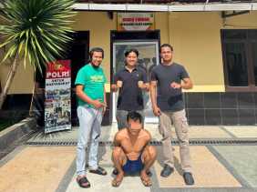 Curi HP di Kos-Kosan, Warga Bangkinang Ditangkap Satreskrim Polres Kampar
