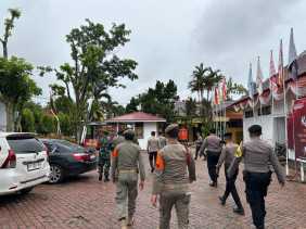Polres Kuansing Intensifkan Patroli R4 di Kantor KPU, Bawaslu, dan Gudang Logistik Jelang Pilkada 2024